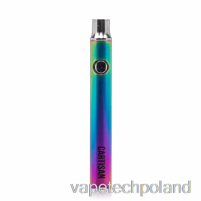 Przycisk Vv 350 510 Baterii Vape Pod Cartian Tęcza